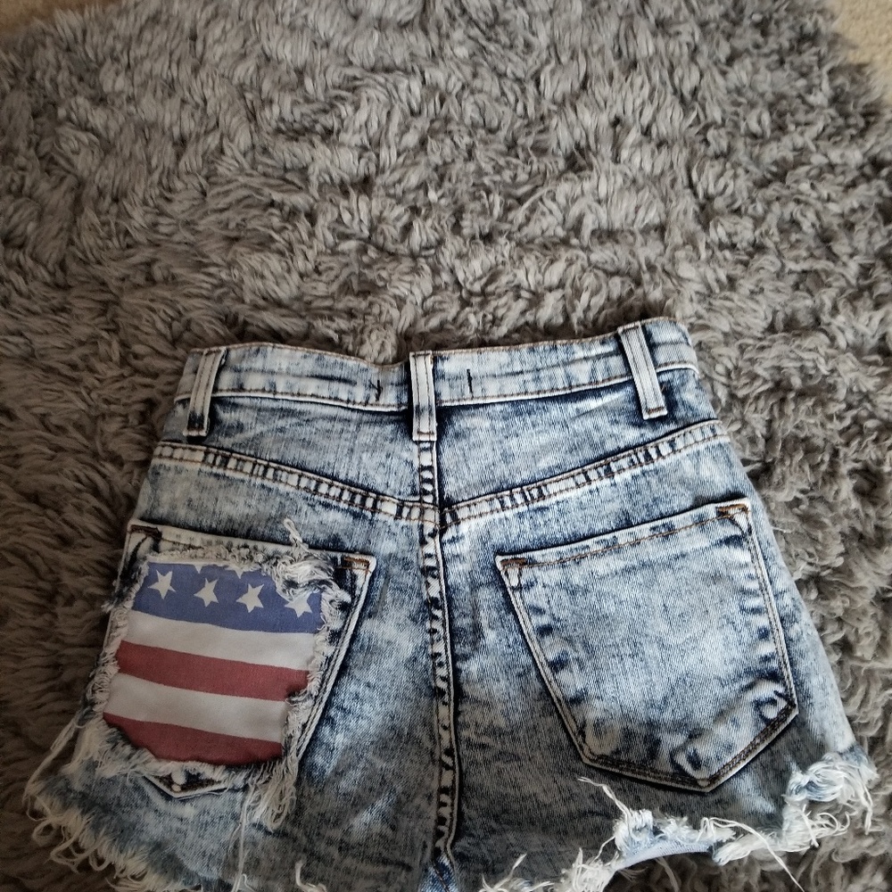 American flag shorts